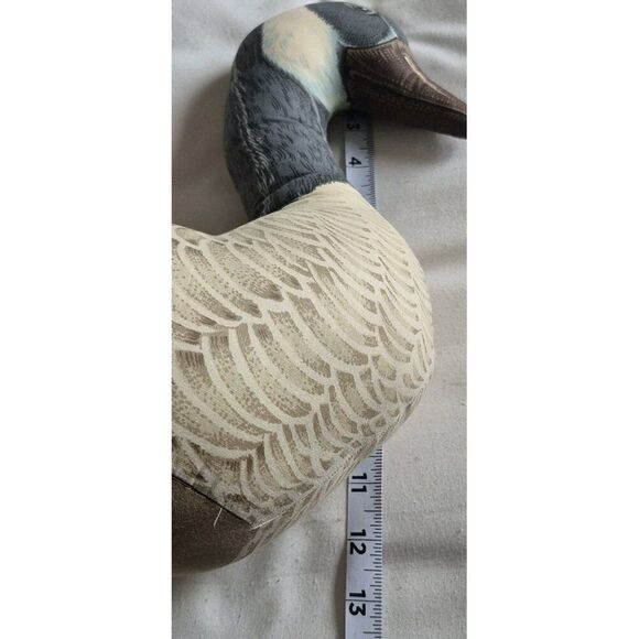 Vintage Canada Goose Plush Stuffed Animal Pillow | Folk Art | Door Stop - Picture 8 of 8